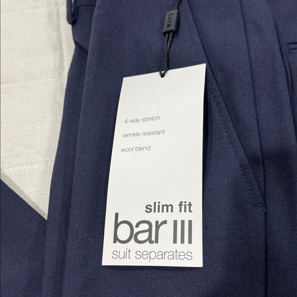 Bar III Slim Fit Suit Pants - Picture 4 of 12